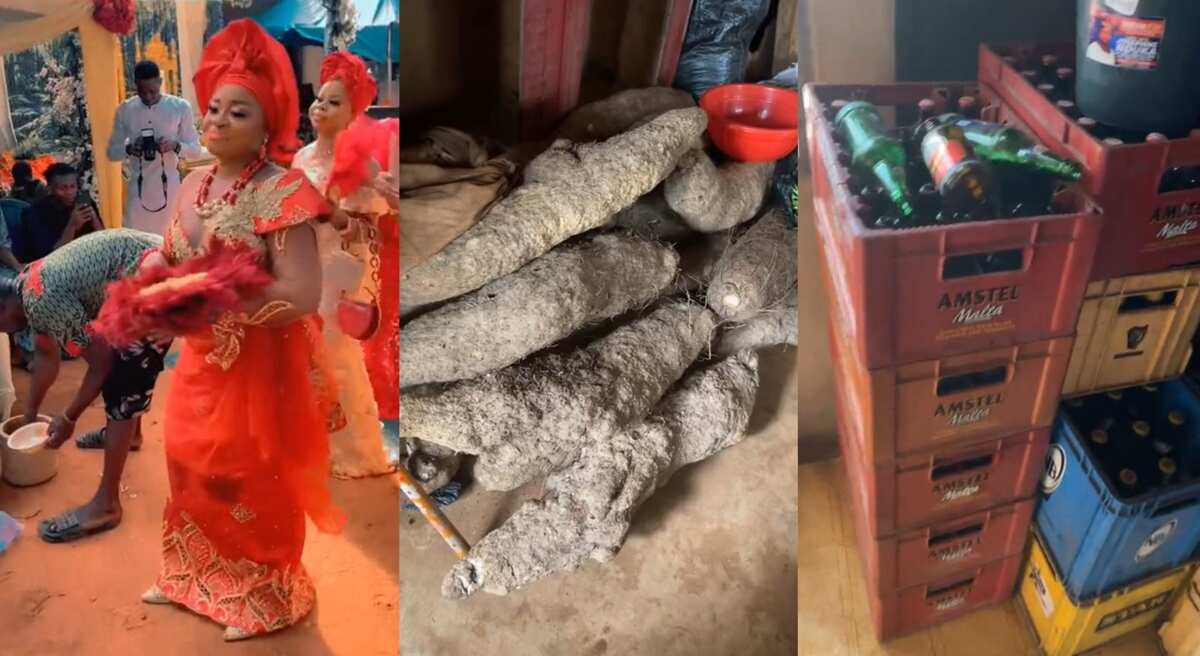 Video: See the items this man took to her in-laws as bride price for his wife