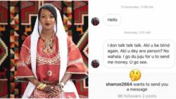 Billionaire daughter Hauwa Indimi gets juju threat from online beggar