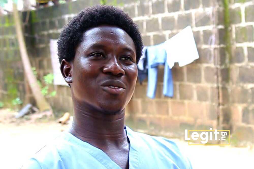 Meet Ebenezer Oguntade, the male nurse who is also an actor