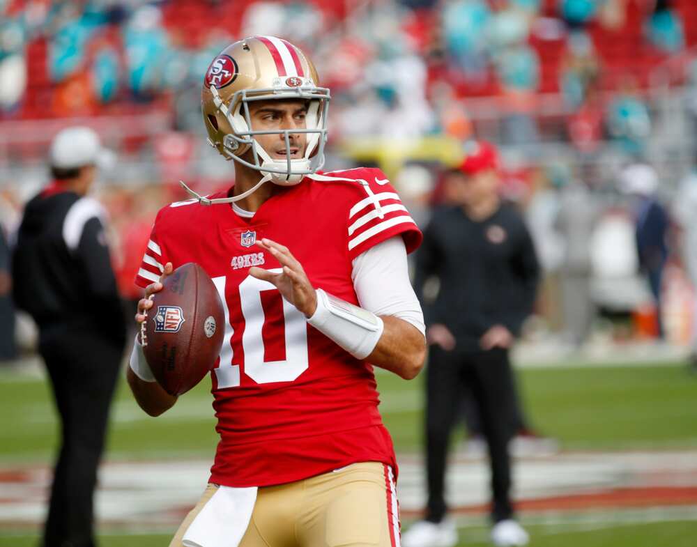 Jimmy Garoppolo’s girlfriend Jimmy Garoppolo’s girlfriend