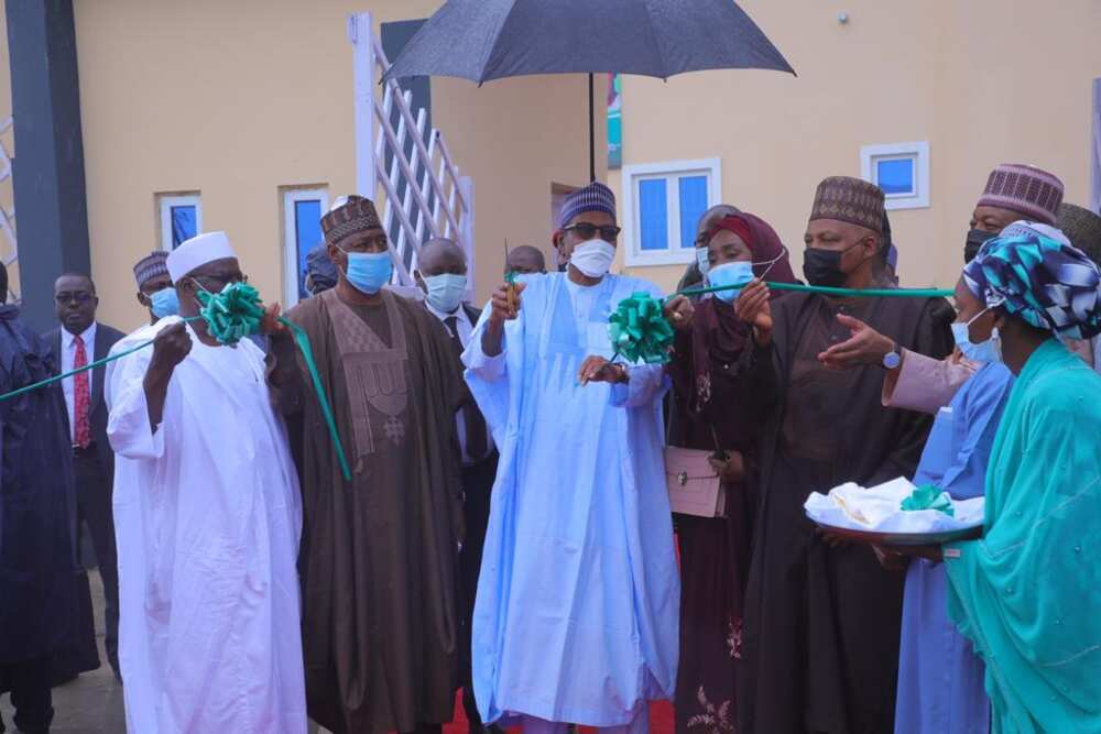 Buhari in Borno