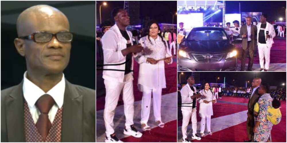 Jeremiah Omoto Fufeyin gives his longtime pastor friend car and N1 million