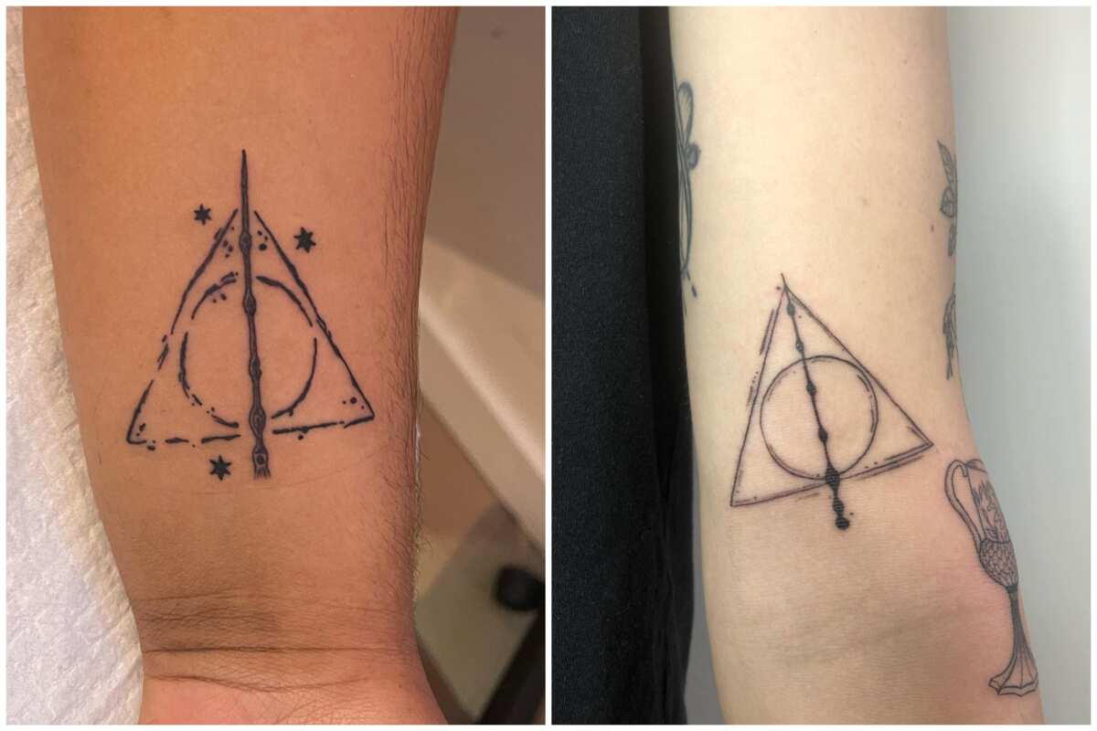 Harry Potter tattoos  Hart  Huntington Tattoo Co Orlando