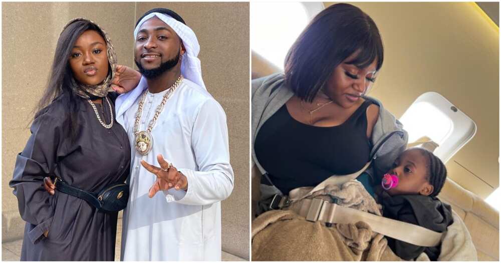 Chioma and Ifeanyi hop on a jet to attend Davido's O2 show