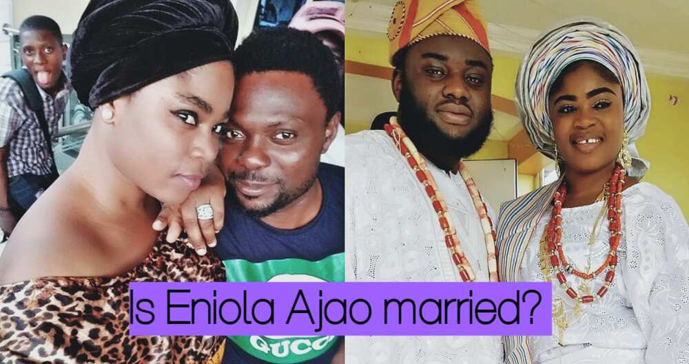 Does Eniola Ajao love someone?