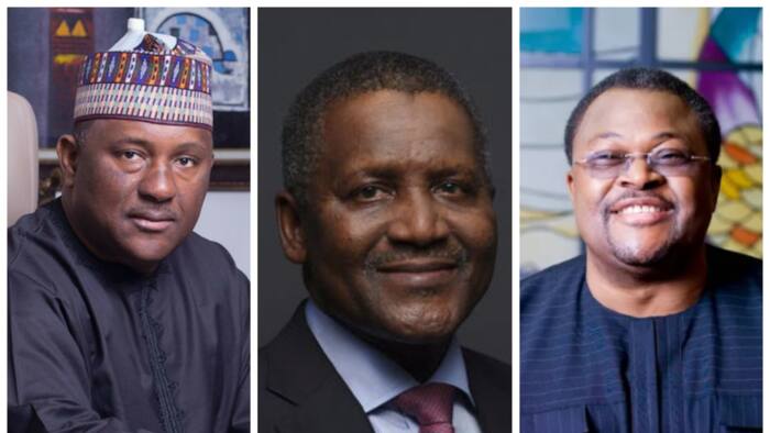 Dangote, Rabiu's wealth rises by over N300bn in a week, leaving Mike Adenuga further behind