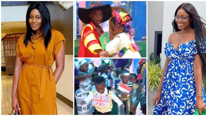 Students of Yvonne Nelson's Day Care rock colorful attires to mark Traditions Around the World Day