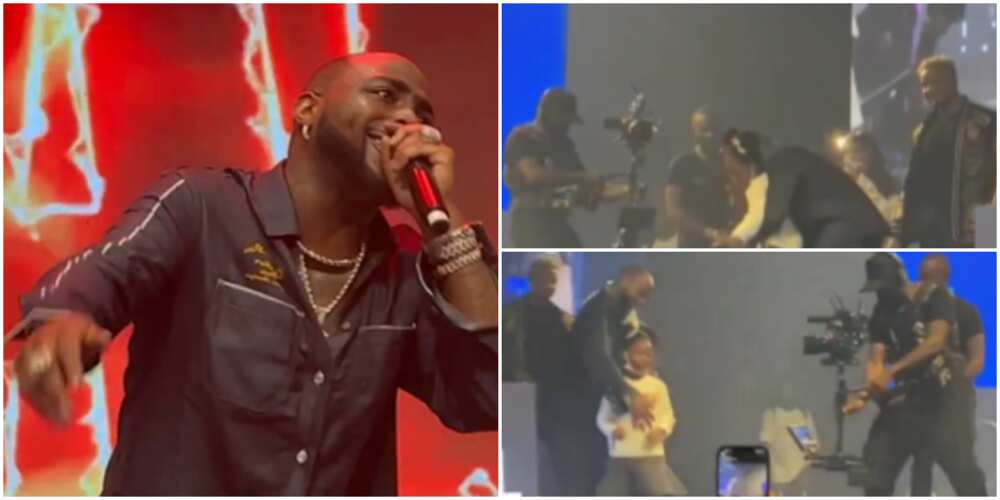 Imade steals the show at Davido's concert