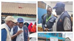 Photos emerge as Jonathan monitors Kenyan presidential election