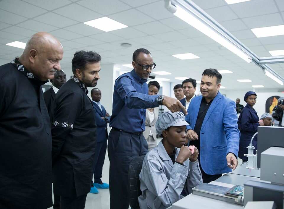 President Kagame launches smartphone factory in Rwanda