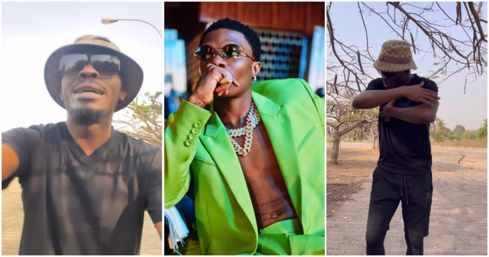 Photos of Wizkid and Mr Jollof Photos of Wizkid and Mr Jollof