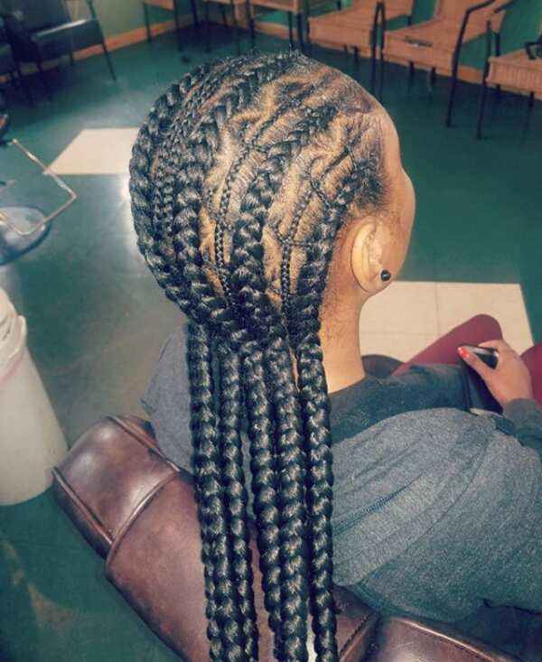 50+ latest feed in braids styles of 2024: best ideas to try 