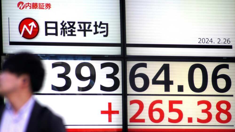 Tokyo's Nikkei index has surged past its December 1989 record