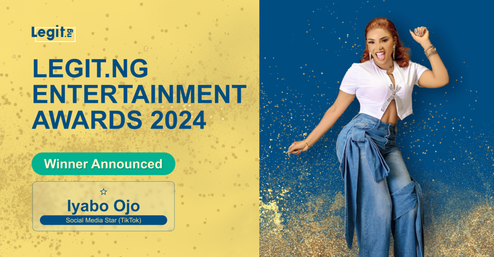 Iyabo Ojo, Legit.ng Entertainment Awards, Winners, Announcement