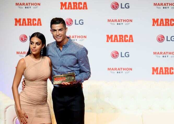 Georgina Rodriguez ta na samun £80, 000 wajen Ronaldo a kowane wata