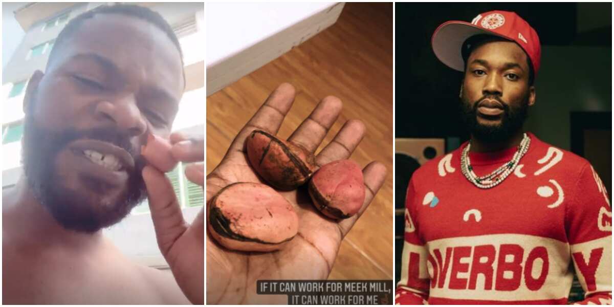 I will find you in America if it doesn't work: Falz warns US rapper Meek Mill, takes advice on using kola nut