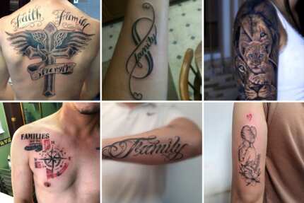 50+ meaningful family tattoo ideas to commemorate your bond - Legit.ng