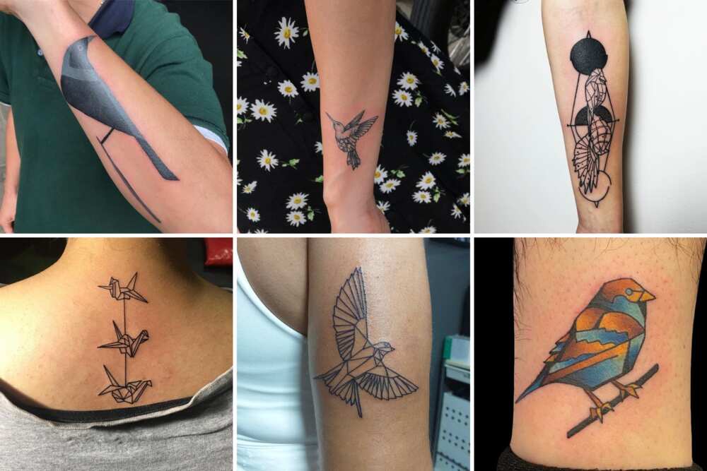 50+ geometric tattoos: cool ink ideas for men and women - Legit.ng