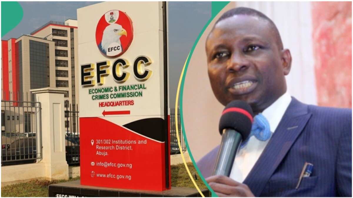 Video: Tension as Olukoyode orders arrest of EFCC operatives