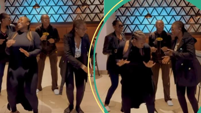 "What did I just watch": Video of Nollywood actress doing the Tshwala Bam dance challenge goes viral