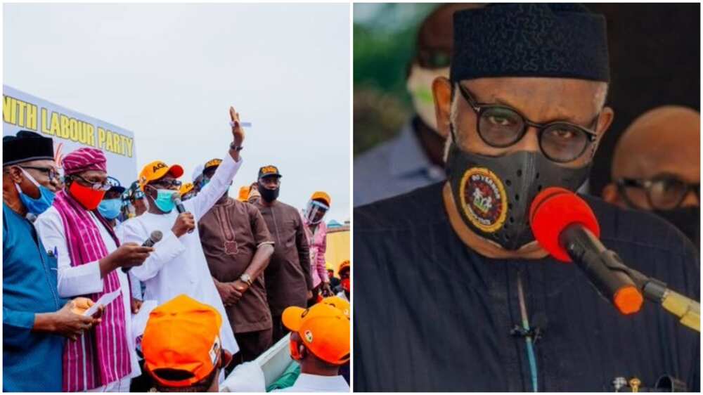 Ondo 2020: Akeredolu's govt accuses Ajayi of plotting to attack self Ondo 2020: Akeredolu's govt accuses Ajayi of plotting to attack self