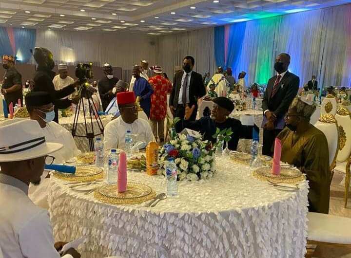 Da duminsa: Tinubu, 'yan takarar PDP da wasu kusoshi sun halarci Iftar din Aisha Buhari