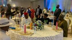 Hotuna: Tinubu, 'yan takarar PDP da wasu kusoshi sun halarci Iftar din Aisha Buhari