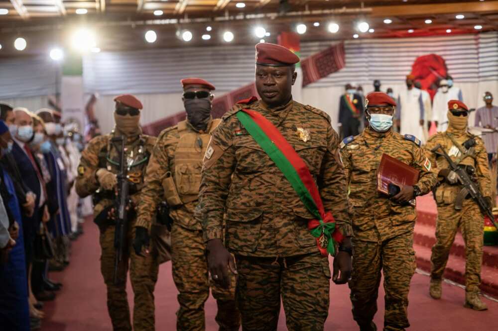Lieutenant-Colonel Paul-Henri Sandaogo Damiba came to power in a military coup in January