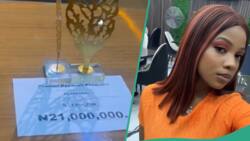Nigerian lady reconsiders options after seeing dining table that costs N21m