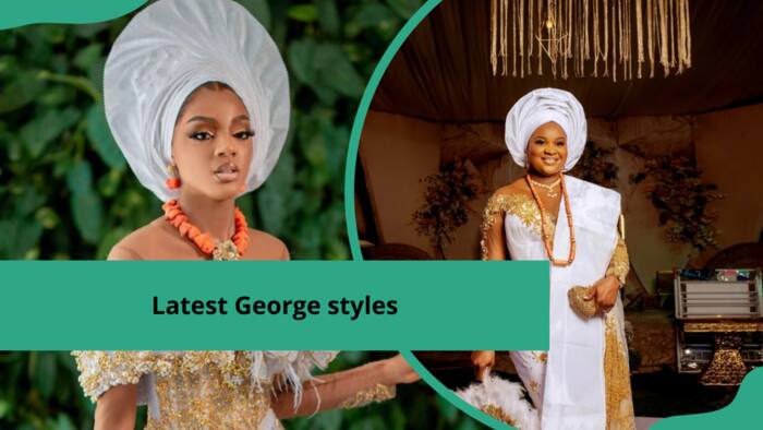 Latest George styles: blouses and gowns for traditional marriage