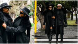 Friends that slay together: Priscilla Ojo and bestie Enioluwa rock sleek black looks