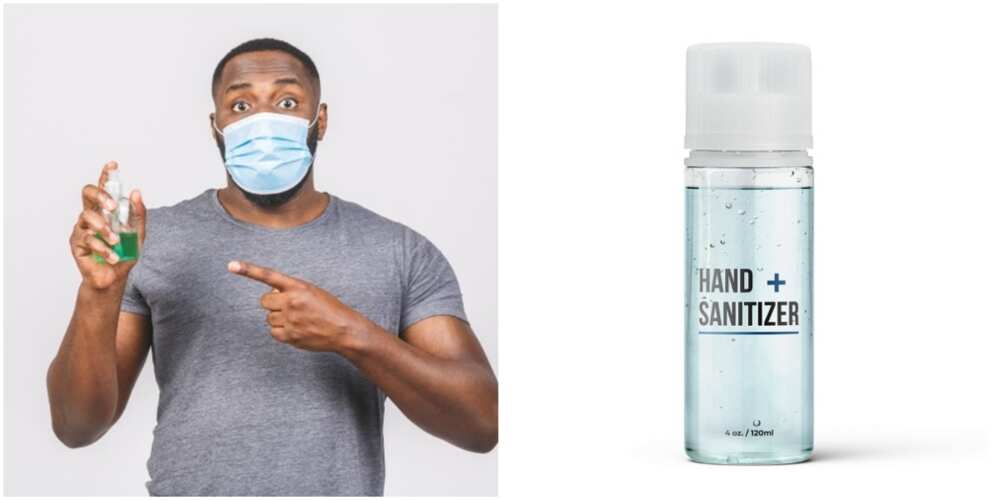 Nigerian man dishes out sanitizing etiquette, says it is wrong to do it immediately you meet people