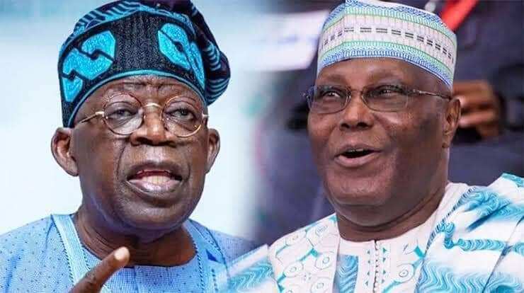 Bola Tinubu da Atiku Abubakar.