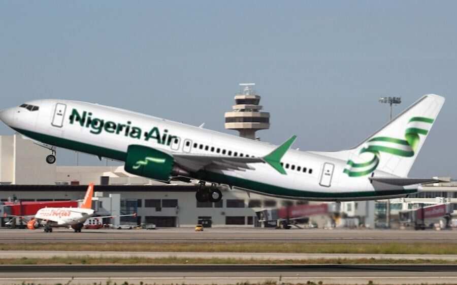 Jirgin Nigeria Air na kasa