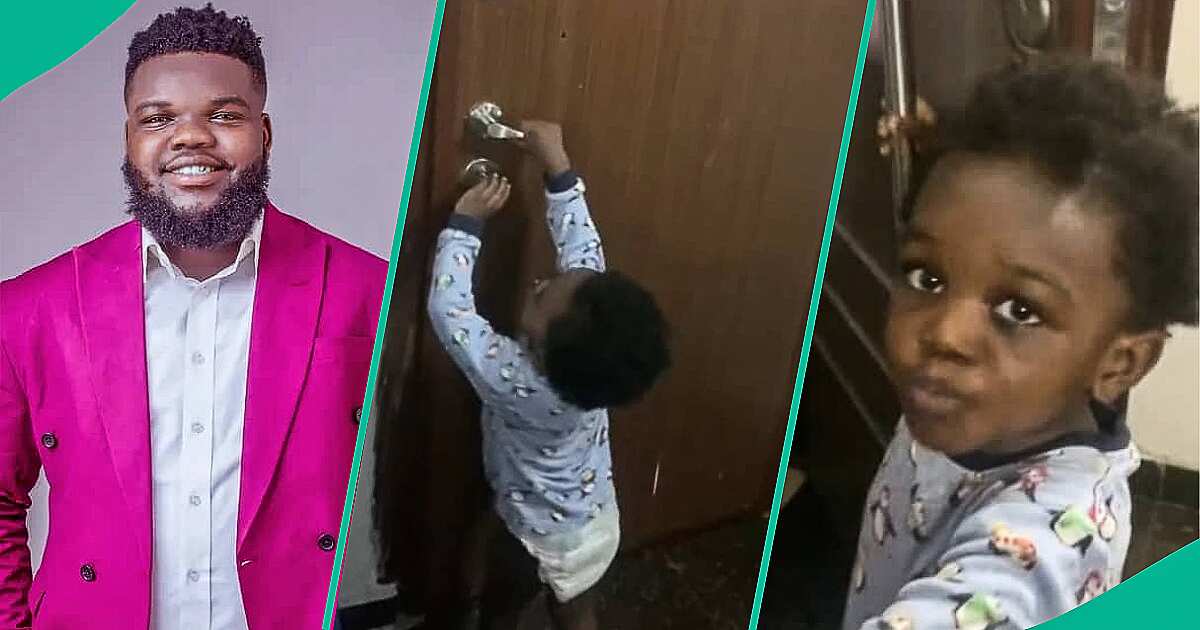 Watch video as Nigerian father exposes what his little son tried to do at 2am