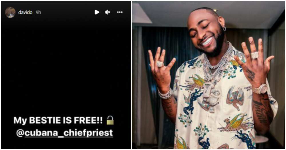 Davido celebrates