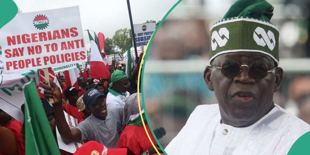 Tinubu/N25,000 Wage Increment/Labour Leaders/Nationwide Strike Tinubu/N25,000 Wage Increment/Labour Leaders/Nationwide Strike