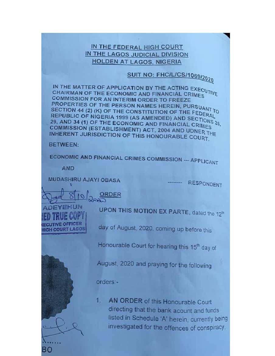 Alleged fraud: Lagos speaker Obasa land in EFCC trouble Alleged fraud: Lagos speaker Obasa land in EFCC trouble