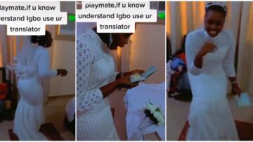 "Hug is small": Bride threatens to deal with groom mercilessly in bed after he shocked her with an abroad visa