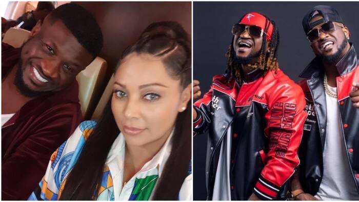 “May you never turn your backs on one another ever again”: Lola Omotayo celebrates Psquare’s birthday