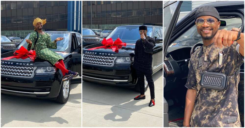 Comedian Oluwakaponeski acquires luxury Range Rover, shares photos