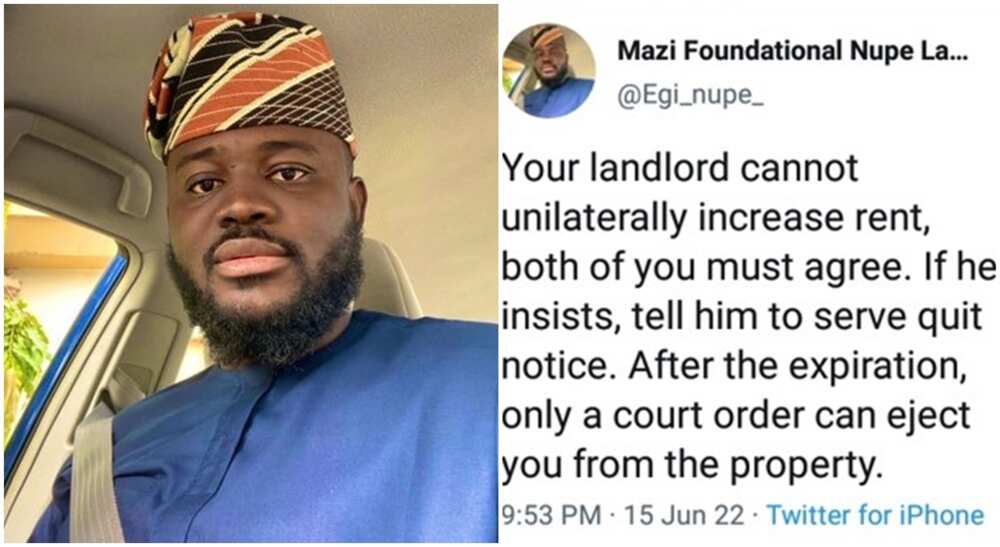 Nigerian lawyer on landlords increasing rent.