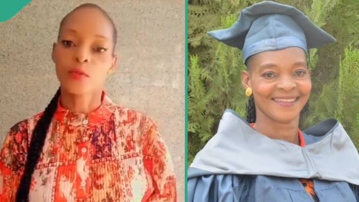 "She's now a celebrity": New video shows NOUN law graduate Anyim Veronica addressing netizens
