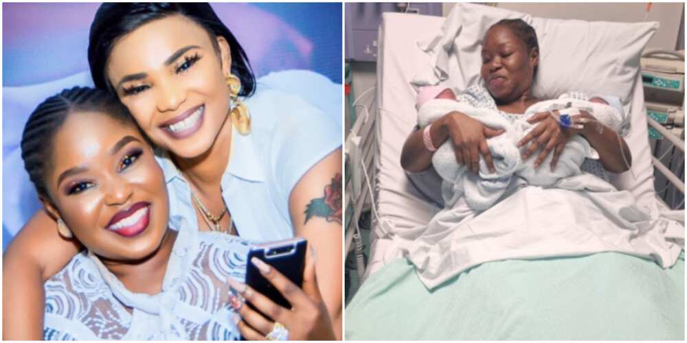 Iyabo Ojo's friend welcomes twins