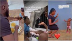 3 videos of parents and their kids that got people talking online, 1 kid bends waist like mother
