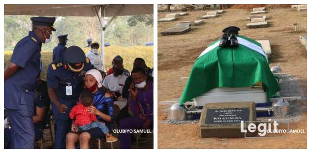 Wailing, tears as photos of burial rites for late NAF officers emerge online