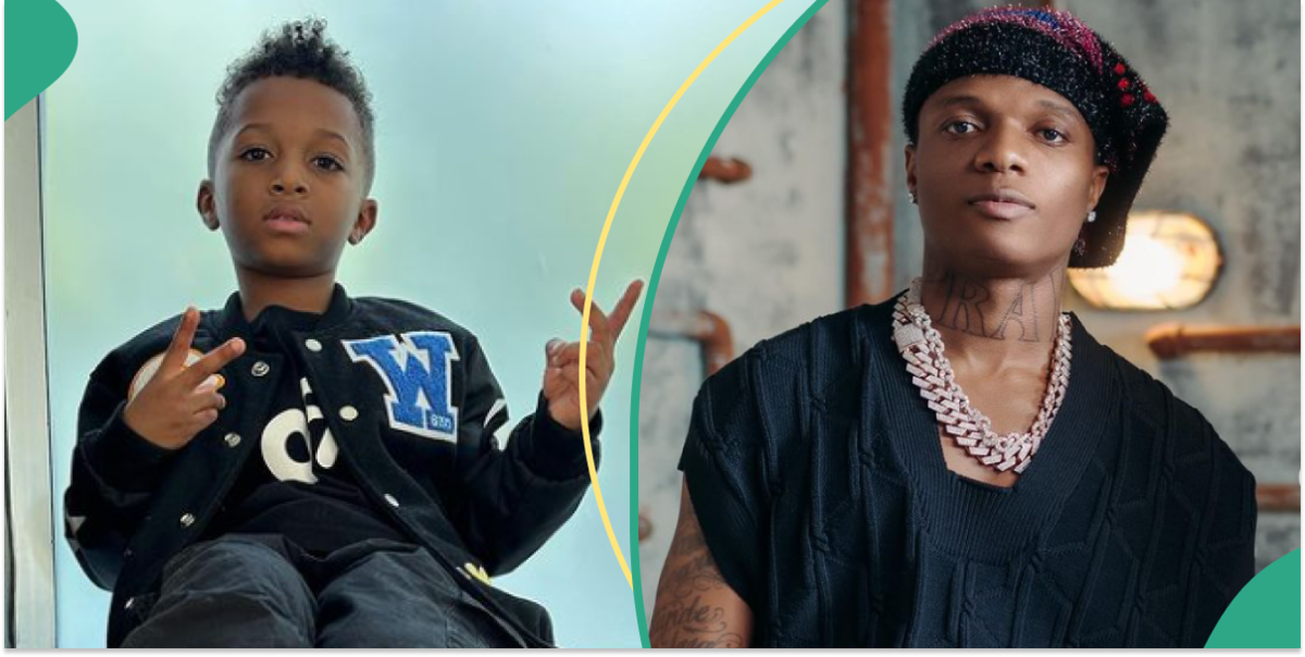 See what Wizkid's 3rd did to his multi-million dollar necklace (video)