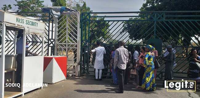 Breaking: Police reportedly take over National Assembly, barricade entrances