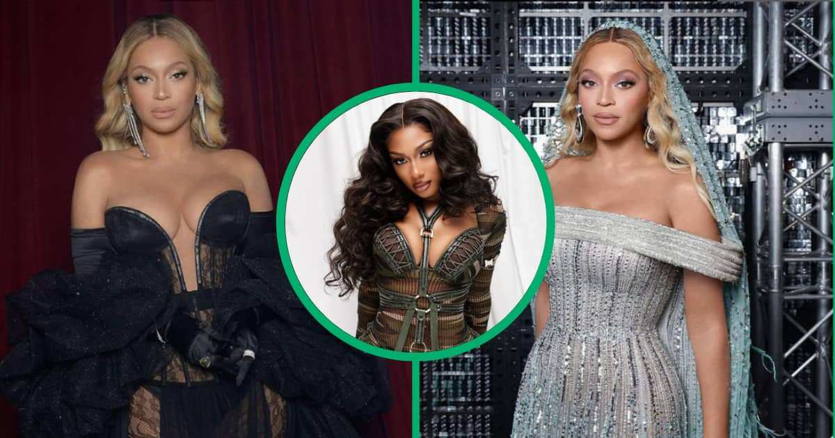 See how Beyoncé expresses her gratitude to Megan Thee Stallion (pictures)