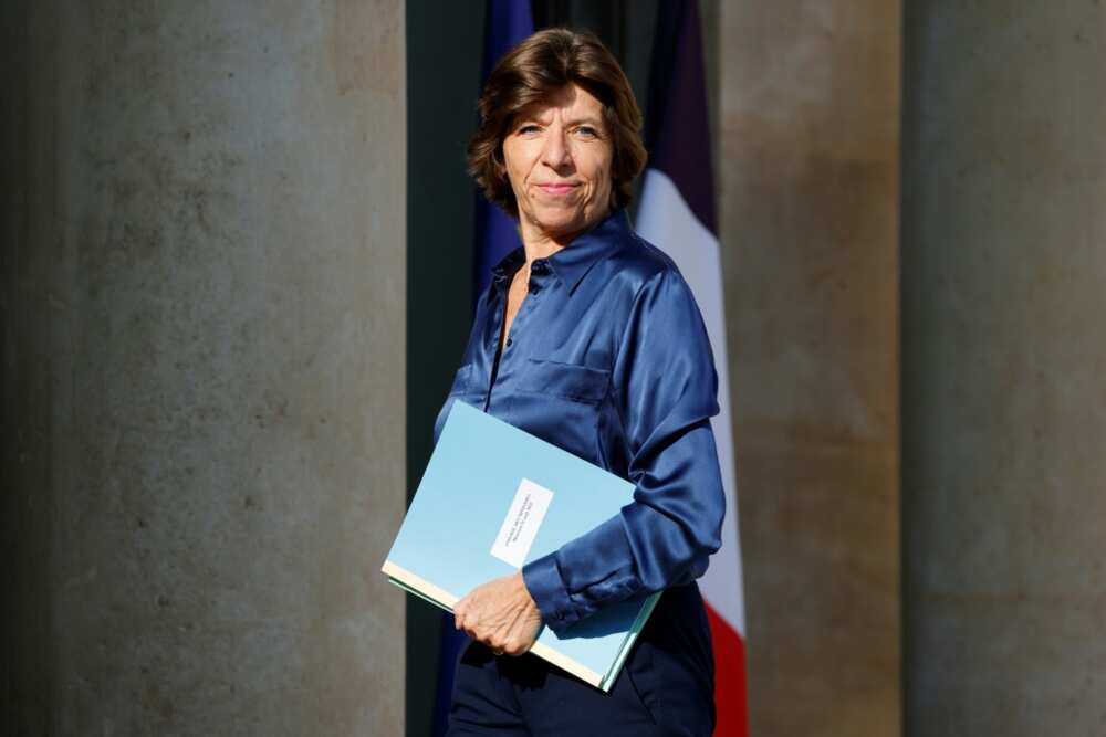 French Foreign Minister Catherine Colonna is herself a former ambassador to London French Foreign Minister Catherine Colonna is herself a former ambassador to London